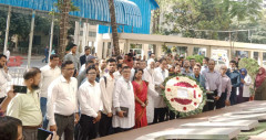 বিএসএমএমইউতে ঐতিহাসিক ৭ মার্চ পালিত
