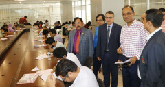 বিএসএমএমইউর নিজ ক্যাম্পাসে প্রথমবার ভর্তি পরীক্ষা