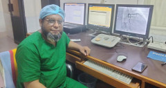 অর্ধযুগ পর রমেক হাসপাতালে ক্যাথল্যাব চালু, রিং স্থাপন