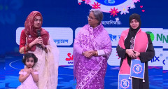 ৪ বোন চিকিৎসক: মা পেলেন ‘স্বপ্নজয়ী মা সম্মাননা’