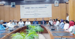 একসঙ্গে কাজ করার প্রত্যয় বিএসএমএমইউ ও বিশ্ব স্বাস্থ্য সংস্থার