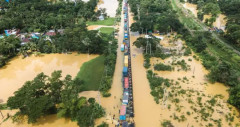 মৃত্যু বেড়ে ১৫, পানিবন্দি সাড়ে নয় লাখ পরিবার