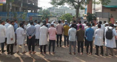 খুলনা মেডিকেলে হামাস প্রধান সিনাওয়ারের গায়েবানা জানাজা অনুষ্ঠিত