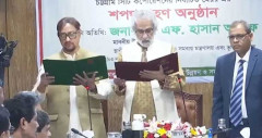 শপথ নিলেন চসিকের নতুন মেয়র ডা. শাহাদাত