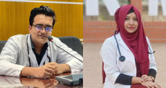 রামেকে ইন্টার্নি কমিটির প্রতিনিধি নির্বাচিত ডা. আব্দুল্লাহ, ডা. অনন্যা
