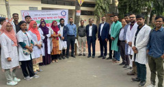 শহীদ ডা. মিলন দিবসে ঢাকা মেডিকেল সন্ধানীর স্বেচ্ছায় রক্তদান কর্মসূচি