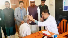 গণঅভ্যুত্থানে শহীদদের স্মরণে হবিগঞ্জে ফ্রি চিকিৎসা