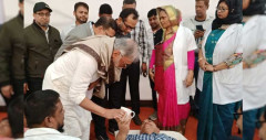 বিএসএমএমইউতে রক্তদান ও বৃক্ষরোপণ কর্মসূচি
