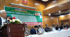 বিএসএমএমইউতে অভ্যুত্থানে আহতদের মাঝে ড্যাবের অনুদান