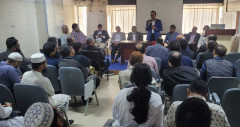 বিএসএমএমইউ ভিসির সঙ্গে গ্যাস্ট্রোএন্টারোলজি সোসাইটির নবগঠিত কমিটির মতবিনিময়