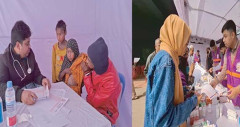 সৈয়দপুরে ফ্রি মেডিকেল ক্যাম্পে হাজার রোগীর সেবা প্রদান