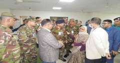 কুর্মিটোলা হাসপাতাল পরিদর্শন করলেন স্বাস্থ্য উপদেষ্টা