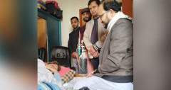 শহীদ ডা. সজিব সরকারের মায়ের চিকিৎসায় এনডিএফের সহযোগিতা