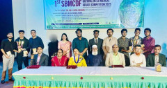 শেবাচিমে আন্তঃমেডিকেল বিতর্কে চ্যাম্পিয়ন ঢামেক, রানার আপ চমেক