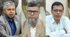 অর্থোপেডিক সোসাইটির আহ্বায়ক ডা. কেনান, সদস্য সচিব ডা. এরফান, কোষাধ্যক্ষ ডা. জহির