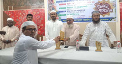 হাফেজ নার্সিং শিক্ষার্থী-কর্মকর্তাদের সংবর্ধনা এনএনএফের