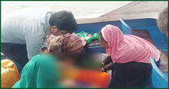 মাঝসাগরে প্রসববেদনা: চিকিৎসকের সহায়তায় রক্ষা পেল মা-শিশুর জীবন
