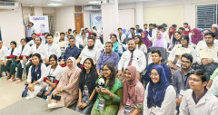 মেডিকেল শিক্ষার্থীদের নিয়ে সিপিআর কর্মশালা