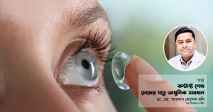 কন্টাক্ট লেন্স: চোখের যত্নে আধুনিক সমাধান
