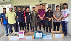 কুষ্টিয়া মেডিকেলে বোনস ক্লাবের উদ্যোগে মানব কঙ্কাল বিতরণ