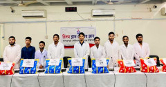 দিনাজপুর মেডিকেল কলেজ রিদম ব্লাড ডোনার ক্লাবের উদ্যোগে বোনস বিতরণ