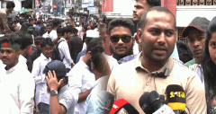 স্বাস্থ্যখাত সংস্কারের দাবিতে বরিশালে ছাত্রজনতার বিক্ষোভ ও অবস্থান কর্মসূচি