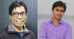 হেলথ রিপোর্টার্স ফোরামের সভাপতি প্রতীক ইজাজ, সম্পাদক মুজাহিদ শুভ