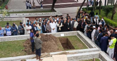 জাতীয় কবির সমাধির পাশে চিরনিদ্রায় শহীদ ওসমান হাদি