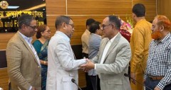 স্বাস্থ্য সচিব সাইদুর রহমানের বিদায়ে সংবর্ধনা