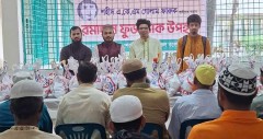 শেবাচিমে ছাত্রলীগের হামলায় নিহত গোলাম ফারুক স্মরণে রমাদান ফুড প্যাক বিতরণ