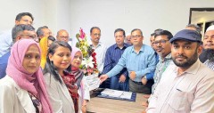 বিএমইউর নবনিযুক্ত ভিসিকে ড্যাবের শুভেচ্ছা