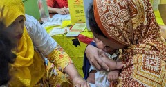 সারাদেশে এক কোটি ৭৩ লাখ শিশুর হামের টিকা সম্পন্ন 