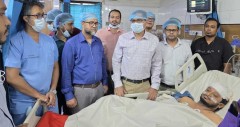 ডা. নাসিরের খোঁজ নিতে ঢামেকে প্রধানমন্ত্রীর সহকারী ব্যক্তিগত চিকিৎসক 