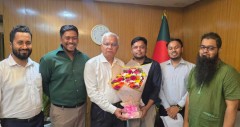সমাজকল্যাণ মন্ত্রীর সাথে অপটোমেট্রিস্টদের সাক্ষাৎ  