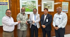 হাম মোকাবেলায় স্বাস্থ্য মন্ত্রণালয়কে চার কোটি টাকার চিকিৎসা সরঞ্জাম উপহার