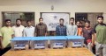 মানিকগঞ্জ মেডিকেল কলেজে শিক্ষার্থীদের বিনামূল্যে বোনস সেট বিতরণ
