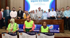ডিএসসিসির পরিচ্ছন্নতাকর্মীদের মাঝে ‘স্বাস্থ্য কার্ড’ বিতরণ 