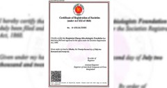 নিবন্ধন পেল ফার্মা মাইক্রোবায়োলজিস্টদের সংগঠন বিপিএমএফ