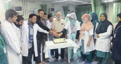 রাজশাহী ইসলামী ব্যাংক মেডিকেল কলেজ হাসপাতালে সিসিইউ ইউনিটের বর্ষপূর্তি উদযাপন