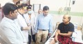 বারডেমে চিকিৎসাধীন এমপি রেজাউলের খোঁজ নিলেন প্রধানমন্ত্রীর সহকারী-ব্যক্তিগত চিকিৎসক