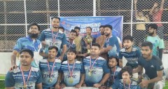 জুলাই অভ্যুত্থানের দ্বিতীয় বর্ষপূর্তি উপলক্ষে গাজীপুর মেডিকেল জোন শিবিরের ফুটবল টুর্নামেন্ট
