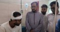 জকসুর স্বাস্থ্য ও পরিবেশ সম্পাদক নূর মোহাম্মদকে দেখতে হাসপাতালে জবি ভিসি