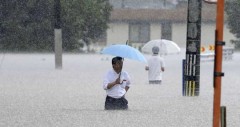 জাপানে অতিবৃষ্টিতে প্রাণহানী ৮