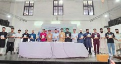 নবাব সলিমুল্লাহর স্মরণে ডাকসুর ‘ইশারাত মনজিল’ স্মারক গ্রন্থের মোড়ক উন্মোচন
