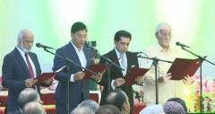 শপথ নিলেন নতুন চার মন্ত্রী ও দুই প্রতিমন্ত্রী