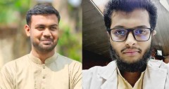 জয়পুরহাট মেডিকেল-ডেন্টাল শিক্ষার্থীদের সংগঠন জেএমডিসির নেতৃত্বে সাদিকুল-শাওন