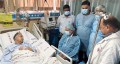 চিকিৎসাধীন বিদ্যুৎমন্ত্রীকে দেখতে হাসপাতালে রাষ্ট্রপতি