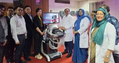 বিএমইউ নিনমাসে লিভার ও থাইরয়েড ক্যান্সার নির্ণয়ক মেশিন উদ্বোধন
