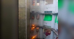 মমেক হাসপাতালে নতুন ভবনের আগুন নিয়ন্ত্রণে