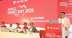 হৃদয়ের কোনো সংকেত অবহেলা করা যাবে না: স্বাস্থ্যমন্ত্রী